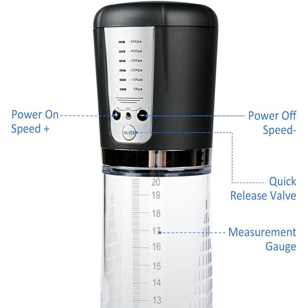 Electric Penis Pump Penis Extender Vacuum Pump Men Penis Massage Care maleAutomatic Penis Pump Electric Male Masturbator - Image 4